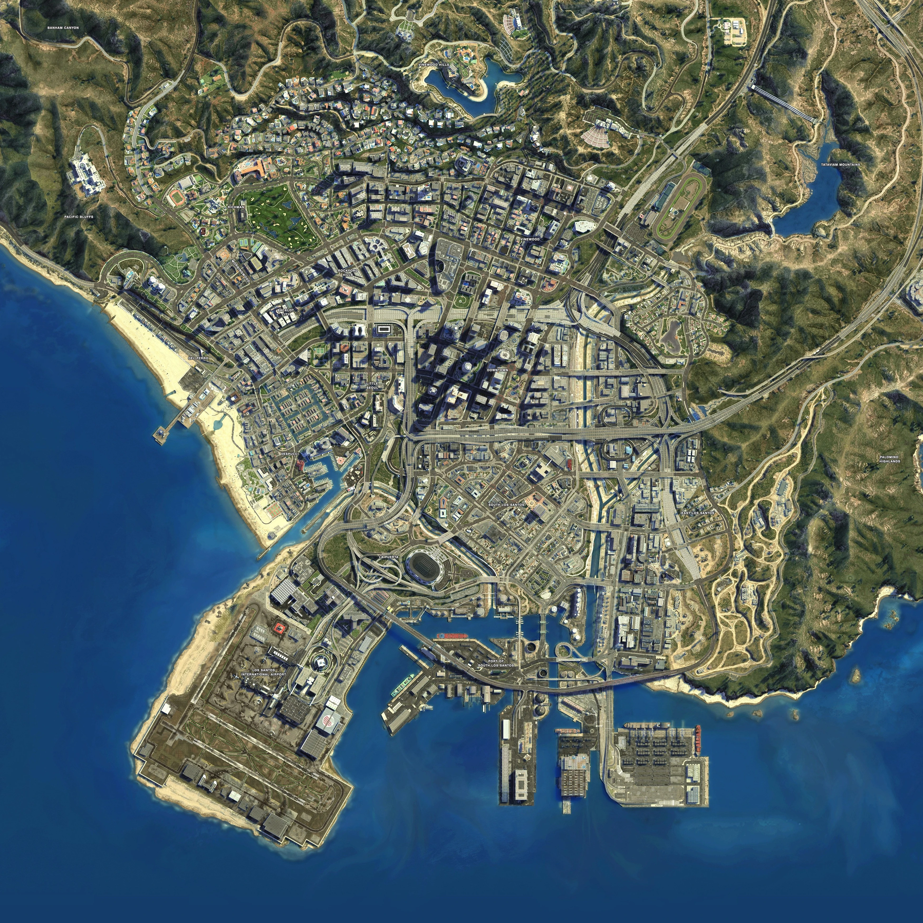 GTA Map